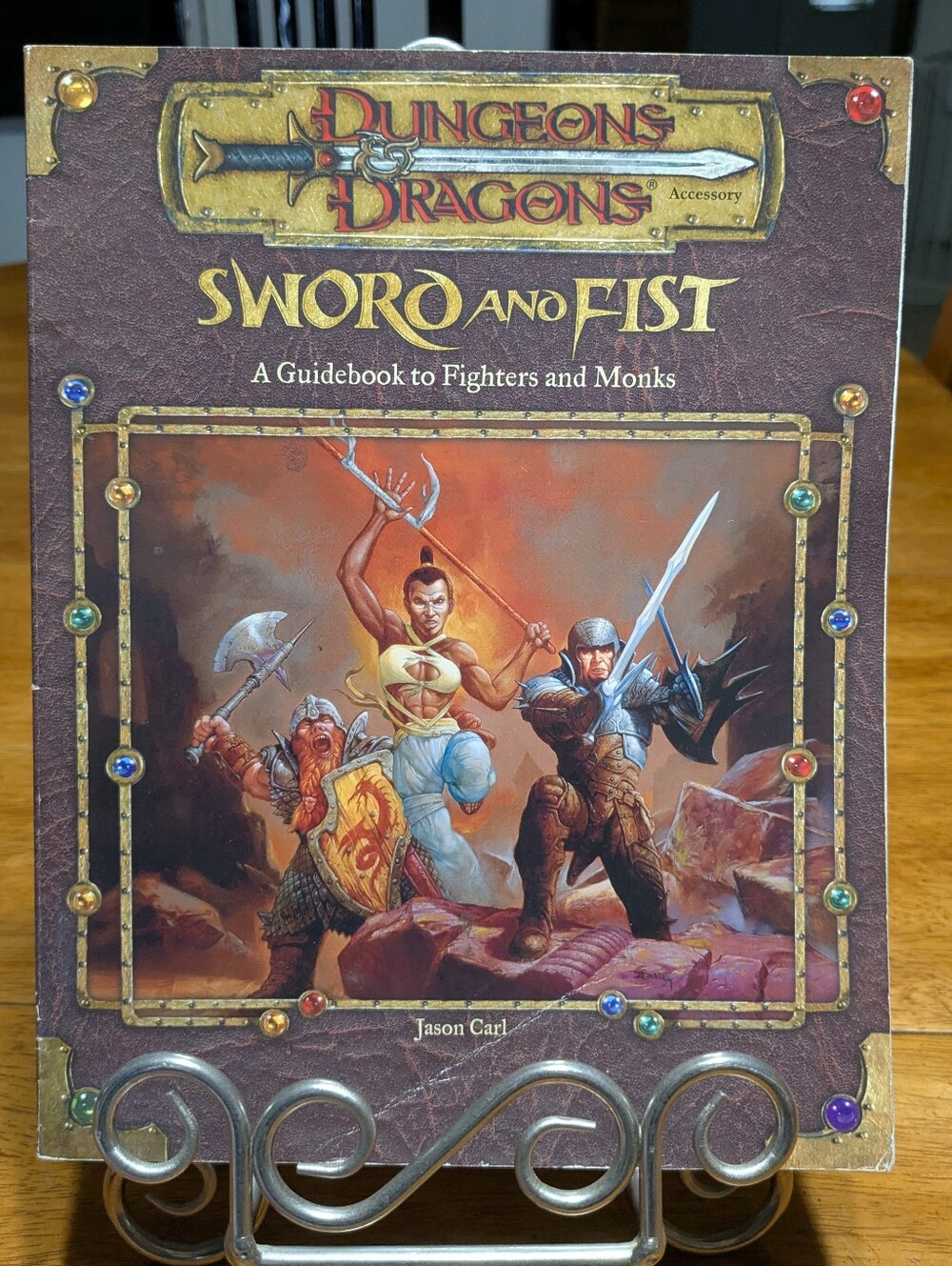 Dungeons & Dragons Sword & Fist Supplement Softcover 2001